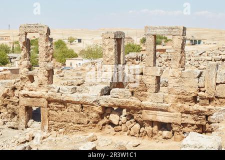 Suayb, in Sanliurfa, Turkey, was said to be the home of Jethro, the father-in-law of Moses from the Old Testament Stock Photo