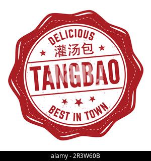 Tangbao grunge rubber stamp on white background, vector illustration Stock Vector