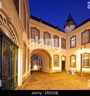 Archway House with Begas House, Museum of Art and Regional History, Heinsberg, Germany, Europe Stock Photo