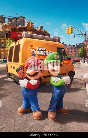 SUPER MARIO BROS: THE MOVIE (2023), directed by AARON HORVATH and MICHAEL JELENIC. Credit: Illumination Entertainment / Nintendo / Universal Pictures / Album Stock Photo