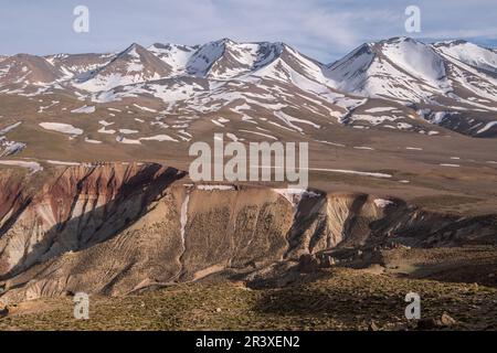 Ighil M'Goun, 4,071 meters, Atlas mountain range, morocco, africa. Stock Photo