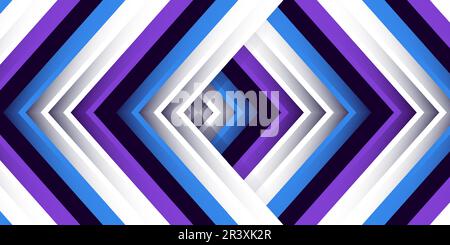 Colored geometric 3D abstract background with arrows. Vector illustration Stock Vector