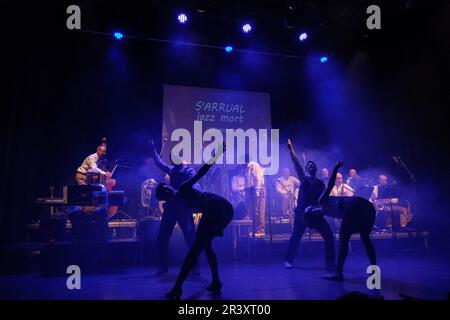 SArrual Jazz Mort, concierto aniversario 25 años, Teatre del Mar, palma, Mallorca, balearic islands, Spain. Stock Photo