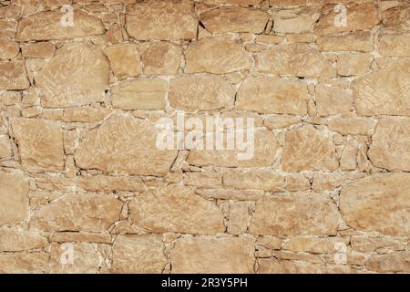 Natural stone wall, background Stock Photo