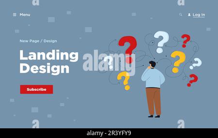 Business decision making process vector illustration. Cartoon tiny ...