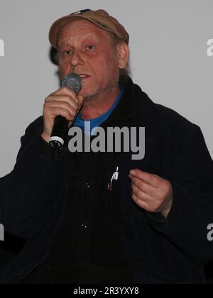 Bernd Michael Lade Director and main actor the film Der Zeuge at preview on 03/01/2023 Magdeburg Stock Photo