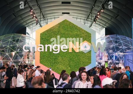 Paris, France. 25th May, 2023. the 'changeNOW' summit in Paris, France on May 23, 2023. Photo by Jeremy Paoloni/ABACAPRESS.COM Credit: Abaca Press/Alamy Live News Stock Photo