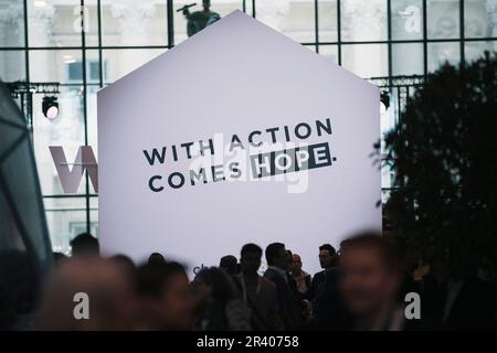 Paris, France. 25th May, 2023. the 'changeNOW' summit in Paris, France on May 23, 2023. Photo by Jeremy Paoloni/ABACAPRESS.COM Credit: Abaca Press/Alamy Live News Stock Photo