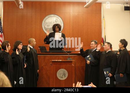 Christopher C. Hite (left) And Hon. Samuel Feng (right) Are Sworn In By ...