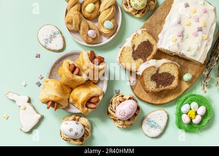 Festive holiday seasonal cookie and baking equipment and supplies to make  delicious gourmet Christmas season treats and gifts for friends and family  Stock Photo - Alamy