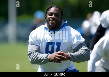 Detroit Lions DL Levi Onwuzurike excited to be back on the practice field