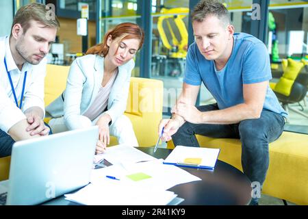 Industrial Robots Advice Stock Photo