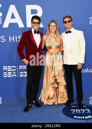 Cannes, France. 23rd May, 2023. Cap D'Antibes, amfAR Gala Cannes 2023 Sponsored by Aston Martin - Pictured: guest Credit: Independent Photo Agency/Alamy Live News Stock Photo