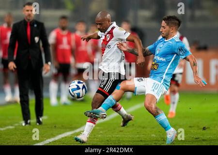 Brazil's Fortaleza Matheus Jussa and Argentina's River Plate