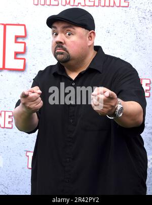 Los Angeles, California. 25th May 2023 Comedian Gabriel 'Fluffy' Iglesias attends Los Angeles Premiere of Sony Pictures' 'The Machine' at Regency Village Theatre on May 25, 2023 in Los Angeles, California. , USA. Photo by Barry King/Alamy Live News Stock Photo