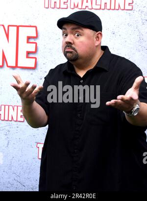 Los Angeles, California. 25th May 2023 Comedian Gabriel 'Fluffy' Iglesias attends Los Angeles Premiere of Sony Pictures' 'The Machine' at Regency Village Theatre on May 25, 2023 in Los Angeles, California. , USA. Photo by Barry King/Alamy Live News Stock Photo