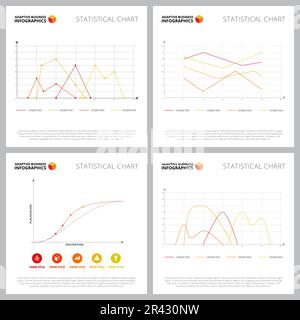 Modern infographic composition set Stock Vector