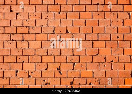 Orange brick wall, can be used as background Stock Photo