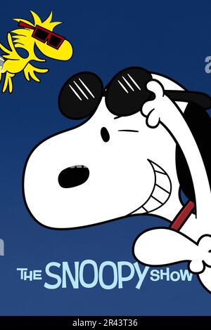 Andre スヌーピー PEANUTS ポスター 額付きポスター】スヌーピー① アビーロード - メルカリ