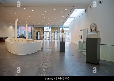 Interior view of Neues Augusteum, main building of the University of Leipzig, Saxony, Germany Stock Photo