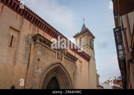 Church of San Esteban - Seville, Andalusia, Spain Stock Photo