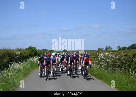 UCI Women's World Tour, Ford Ride London Classique, Friday 26 May: Stage One, Saffron Walden to Colchester Stock Photo