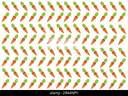 Beautiful cute bunny pattern, great design for any purposes, Easter background, Holiday wallpaper design, Easter bunny, Seamless fabric texture Stock Vector