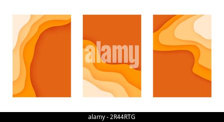 Collection fluid liquid poster and geometric background of dynamic shapes. Wallpaper gradient with liquid shape. Illustration colorful template banner Stock Photo