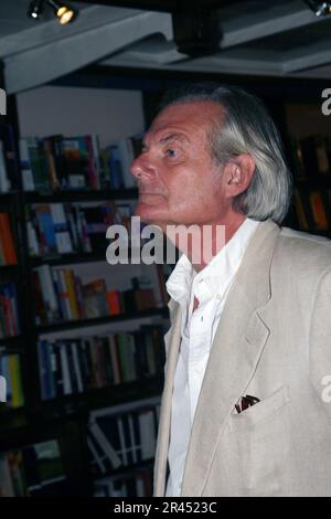 Ian Macpherson, 3rd Baron Strathcarron, Lord Strathcarron at his 2009 book launch in London Stock Photo