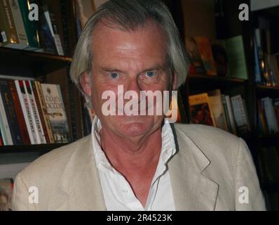 Ian Macpherson, 3rd Baron Strathcarron, Lord Strathcarron at his 2009 book launch in London Stock Photo