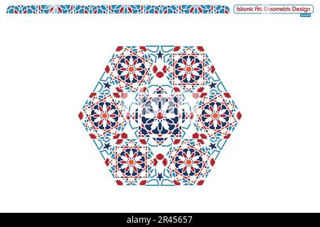Islamic geometric decorative patterns, background collection, background islamic ornament vector image Stock Vector