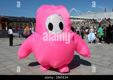 London, UK. 26th May, 2023. Participants at MCM London Comic Con 2023 at Excel in London Credit: Paul Brown/Alamy Live News Stock Photo