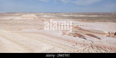 in Kazhakstan mangystau beautiful and wild in the land Stock Photo