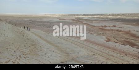 in Kazhakstan mangystau beautiful and wild in the land Stock Photo