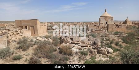 in Kazhakstan mangystau beautiful and wild in the land Stock Photo