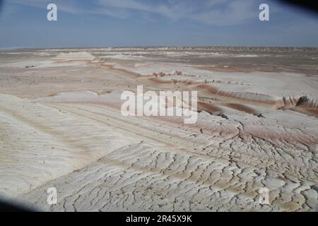 in Kazhakstan mangystau beautiful and wild in the land Stock Photo