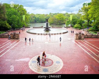 Central Park in Spring  New York City, NY, United States of America Stock Photo