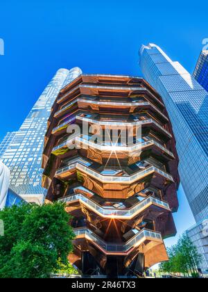 The Vessel, Architectural Attraction at Hudson Yards Hudson River