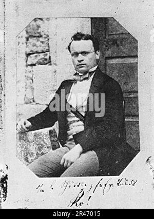 Unbekannter Fotograf Wieland Hopf Salzpapierabzug um 1858 Stock Photo
