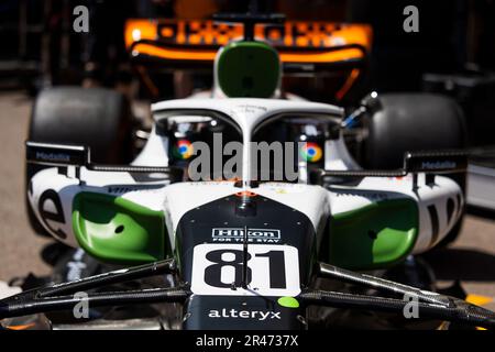 McLaren F1 Team MCL60, mechanical detail during the Formula 1 Grand Prix de, Monaco. , . Formula One World Championship from May 26 to 28, 2023 on the Circuit de Monaco, in Monaco - Photo Julien Delfosse/DPPI Credit: DPPI Media/Alamy Live News Stock Photo