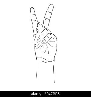 peace sign drawing tumblr