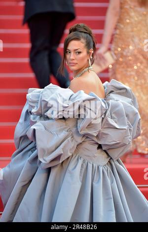 Cannes, Frankreich. 22nd May, 2023. Ashley Grahamva at Cannes Film Festival 2023. Red Carpet Club Zero. Cannes (France), May 22nd, 2023 Credit: dpa/Alamy Live News Stock Photo
