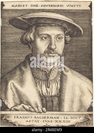 Erasmus Balderman, 1535. Stock Photo