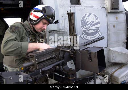 US Navy USS Kitty Hawk Stock Photo