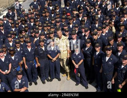 US Navy General Tommy R. Franks, Commander in Stock Photo