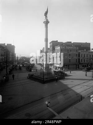 Confederate Monument, Norfolk, Va., between 1910 and 1920. Stock Photo