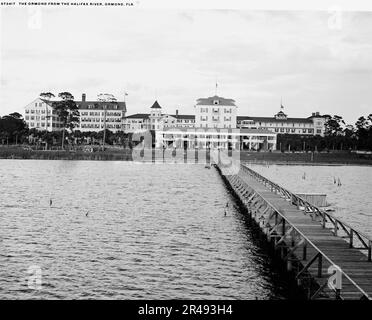 The [Hotel] Ormond from the Halifax River, Ormond, Fla., between 1900 and 1920. Stock Photo