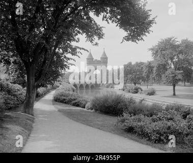 Memorial Arch, Hartford, Ct., c1905. Stock Photo