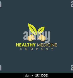 medical mart logo, medical, human, minimalist and business logo design Stock Vector