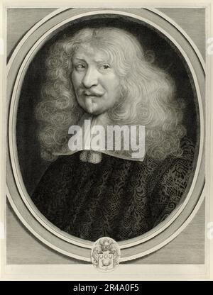 Denis Marin de la Ch&#xe2;taigneraye, Secretary to the King, 1672. Stock Photo